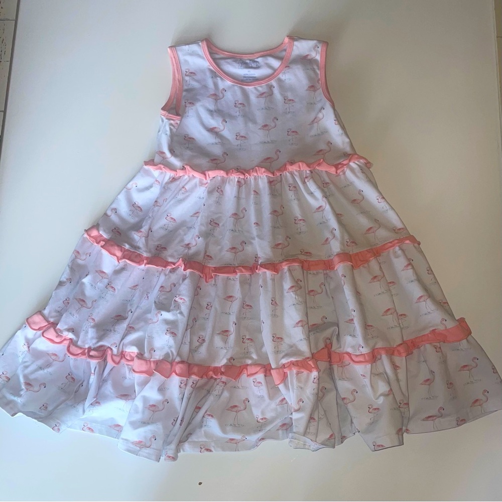 Shrimp & Grits Pink Flamingo Dress